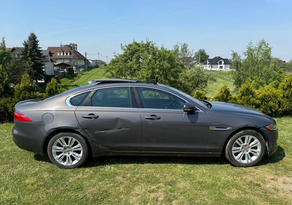 Jaguar XF cena 48900 przebieg: 70382, rok produkcji 2016 z Szczecinek małe 667